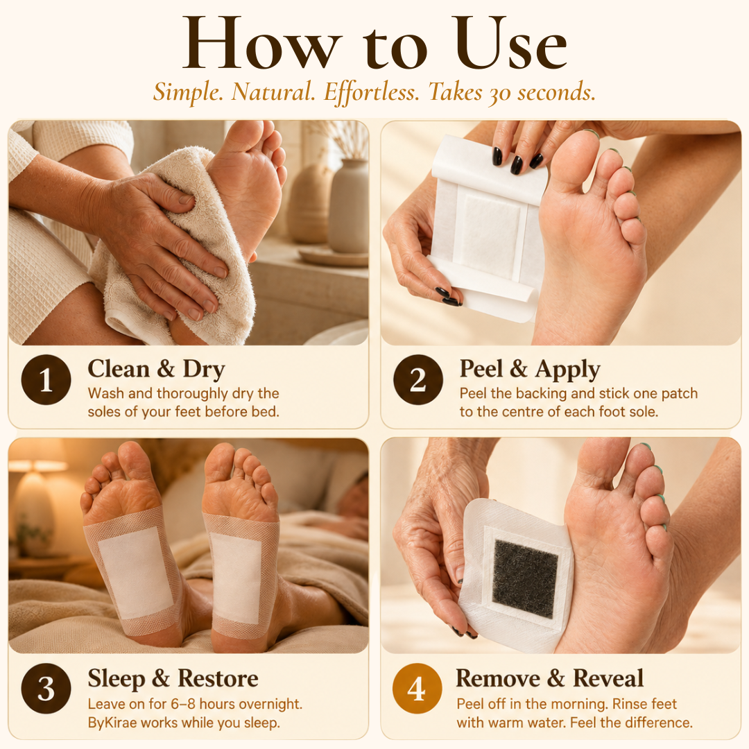 ByKirae Japanese Foot Patches